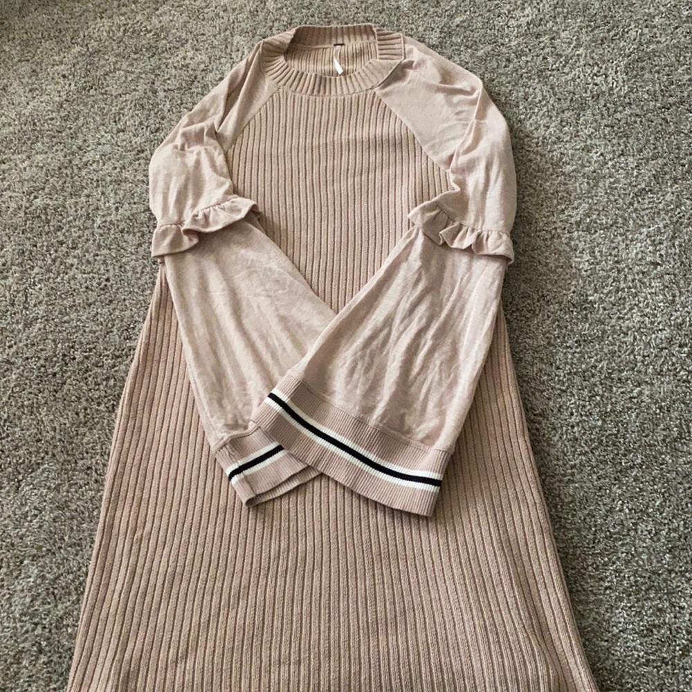 Free People long sleeve dress